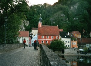 Brücke über die Naab in Kallmuenz