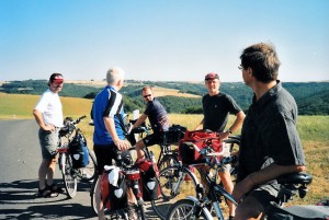 Pause mit weitem Blick über die Eifel