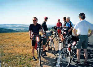 Pause mit weitem Blick über die Eifel