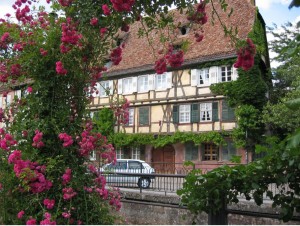 am Abend in Wissembourg