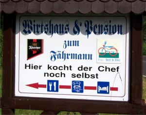 Wirtshaus-Schild