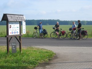 Aufbruch am letzten Morgen in Ronney 