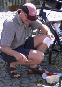 Karl sorgt für Vitamine