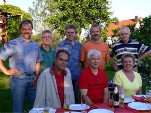 Erinnerungsfoto mit Beate