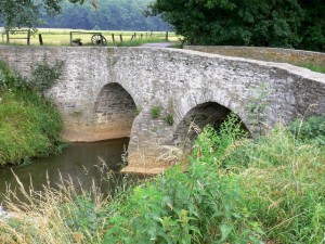 alte Huntebrücke bei Hunteburg