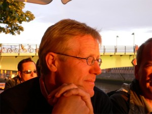 Karl im warmen Abendlicht