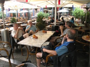 Rast am Hackeschen Markt in Berlin