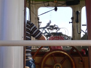 Überfahrt über das Stettiner Haff nach Ueckermünde