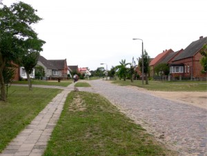 Ortsdurchfahrt durch Pampow, oder war es Blankensee?