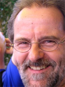 Jürgen vor der Dusche