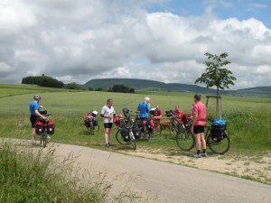 Pause in der Nähe von Fützen zwischen Stühlingen und Blumberg