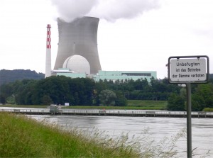 Kernkraftwerk Leibstadt (CH) bei Waldshut
