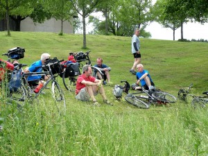 Pause in Fürstenberg