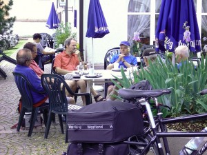Pause in Hüfingen