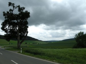 unterwegs über die Baar
