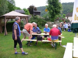 "Holländische" Pension Burgschänke in Fuchshofen