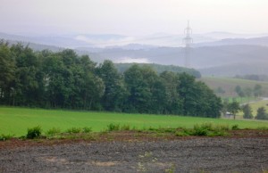 Auf der Stippe mit Blick auf den Westerwald