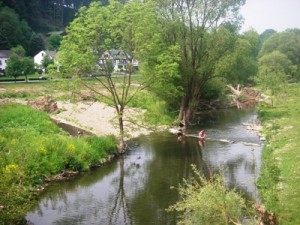 Flüsschen-Idylle (Marpe?) vor Eslohe