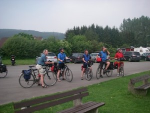 Segelfluggelände auf den Ruhrwiesen in Glösingen (Arnsberg)