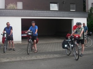 Aufbruch am Morgen in Olpe