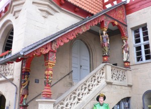 Treppenaufgang am Duderstädter Rathaus