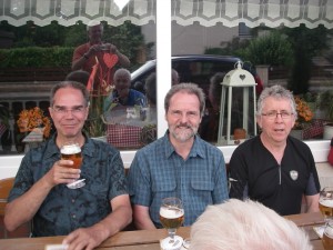 das erste Bier am Abend