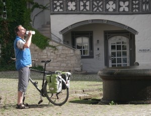 Schloss Gifhorn, am Brunnen