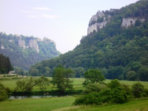 Oberes Donautal hinter Beuron