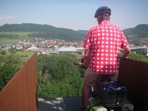 Ausguck ins Donautal in Mühlheim