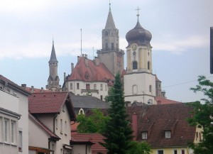 Sigmaringen - Schloss und Kirche