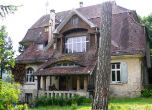 das war einmal eine stattliche Villa in Beuron