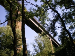 Bahn-Viadukt über die Rems bei Waiblingen