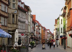 Mühlhausens Einkaufsstraße