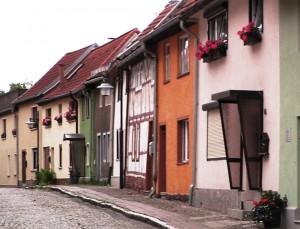 Gasse in Bad Frankenhausen