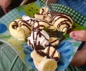 immer wieder Jürgens Bananensplit