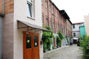 Pension am Märchenbrunnen in Weißenfels - Innenhof