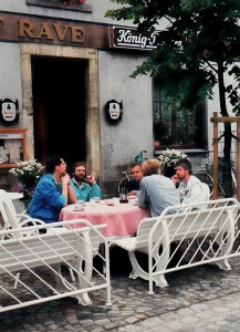 Pause bei Rave in Ramsdorf