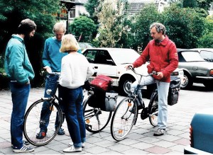 in Appeldoorn verlässt uns Helmut für zwei Tage - seine Uli holt ihn ab