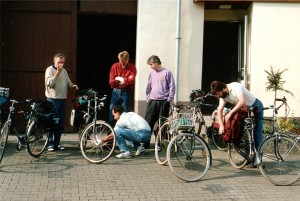 Aufbruch am Morgen in Detmold