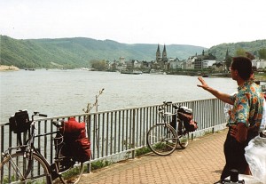 Pause am Rhein vor Boppard