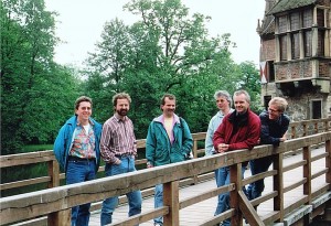 vor der Burg Vischering in Lüdinghausen