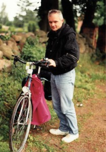 in dieser Frühzeit fahren wir noch in Jeans