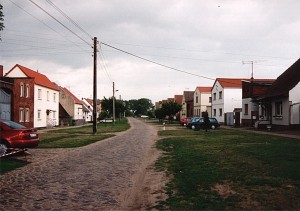 Dorfstraße von Dornburg