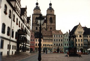 Marktplatz von Wittenberg