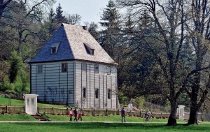 Goethes Gartenhaus im Ilmepark in Weimar