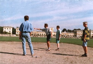 Abschluss-Wettkampf vor historischer Kulisse im Park der Orangerie in Kassel