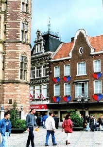 Pause in Venlo in den Niederlanden