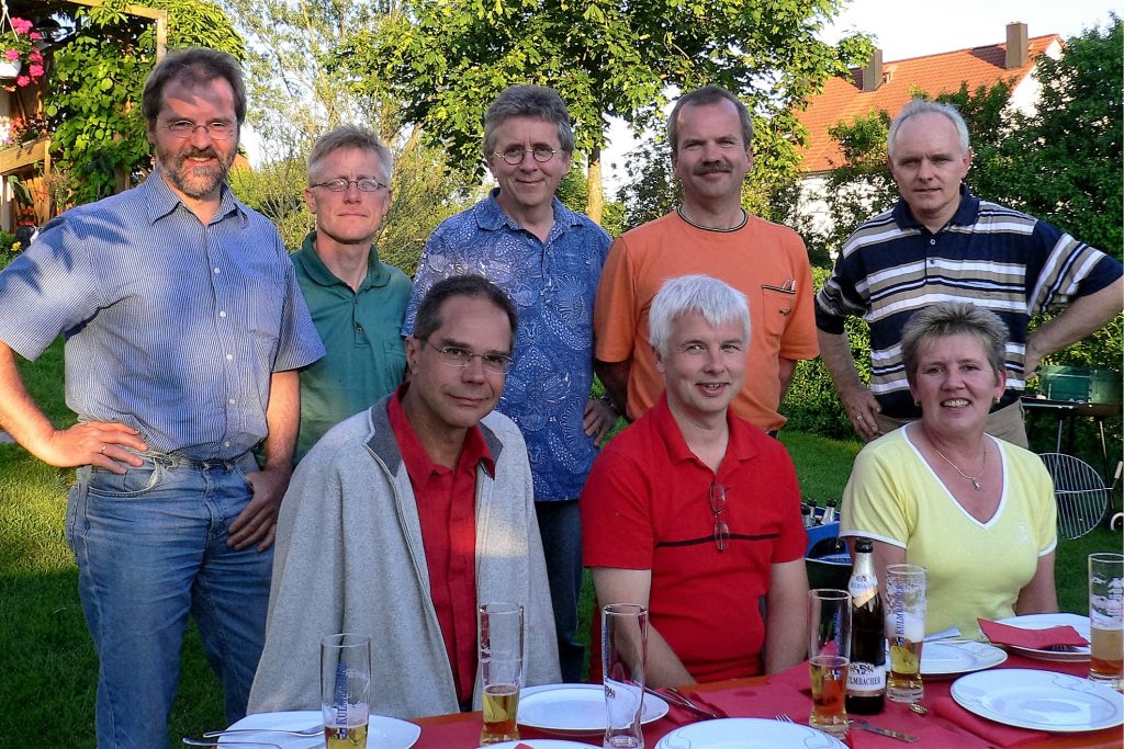 Erinnerungsfoto mit Beate
