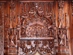 Holzschnitzkunst im Stendaler Rathaus
