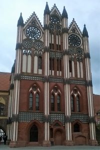 Rathaus von Tangermünde aus dem 15. Jahrhundert